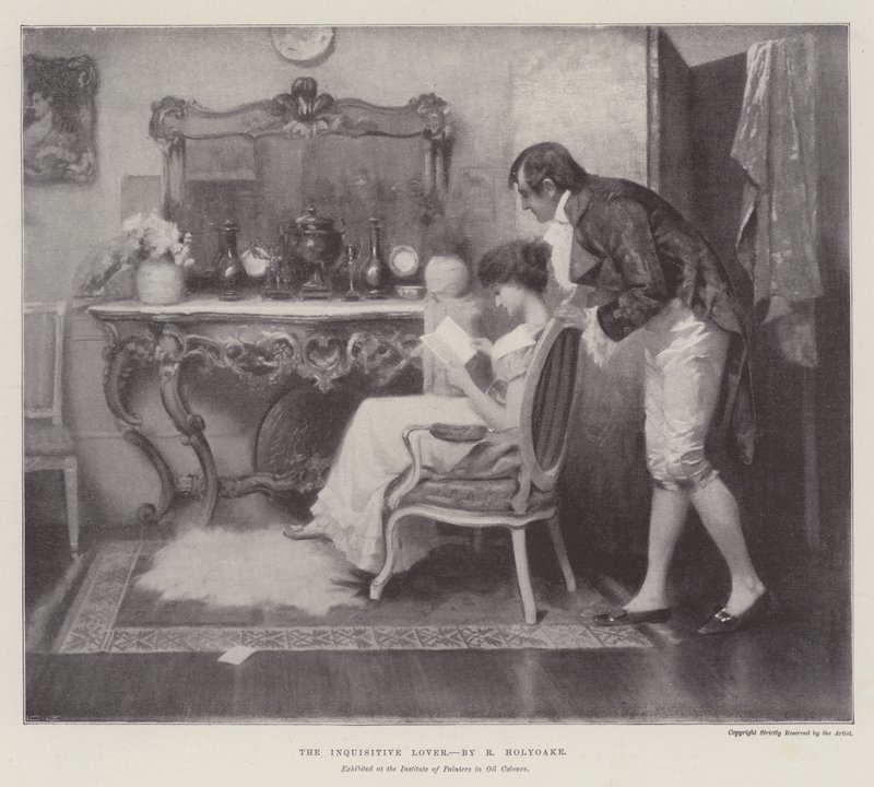 Der neugierige Liebhaber von Rowland Holyoake