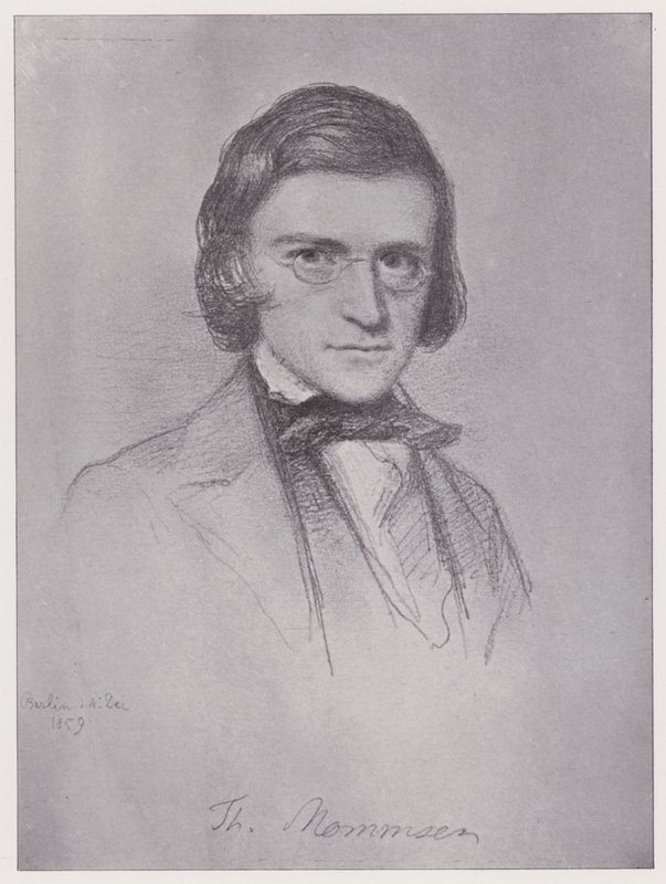 Theodor Mommsen von Rudolf Lehmann