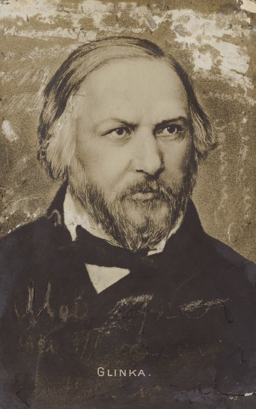 Michail Iwanowitsch Glinka, russischer Komponist (1804-1857) von Russian School
