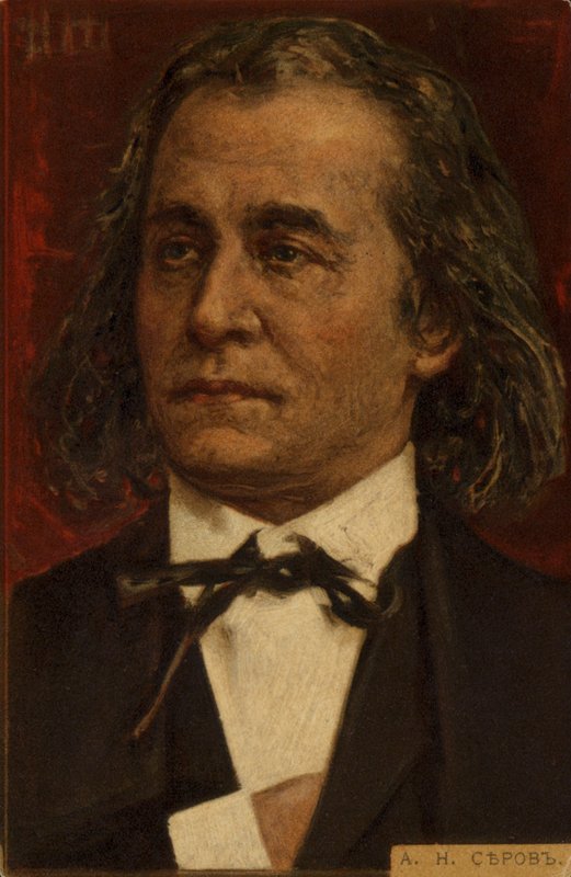 Porträt von Anton Rubinstein von Russian School