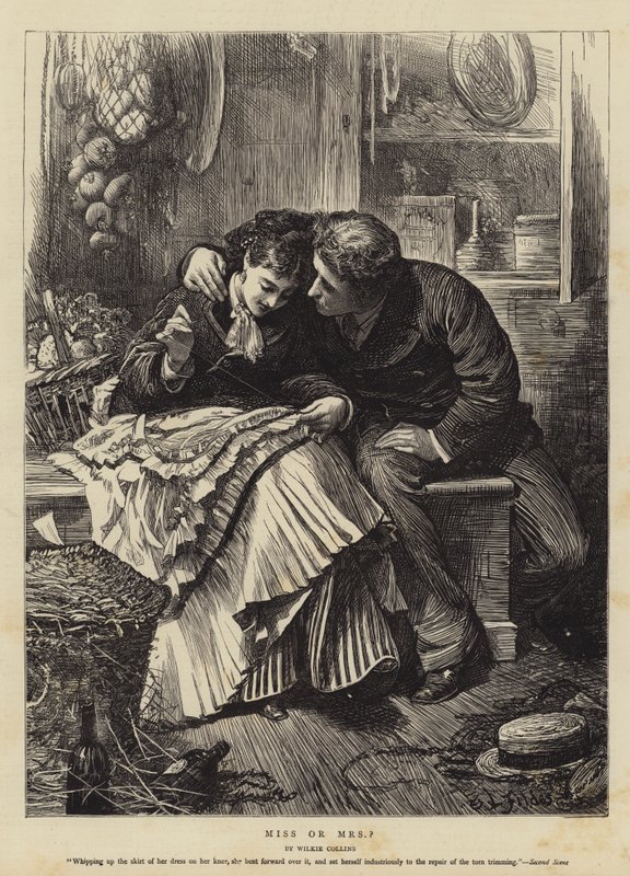 Fräulein oder Frau von Samuel Luke Fildes