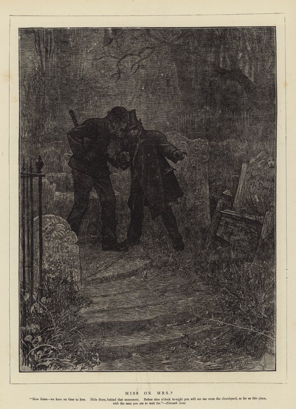 Miss oder Mrs von Samuel Luke Fildes