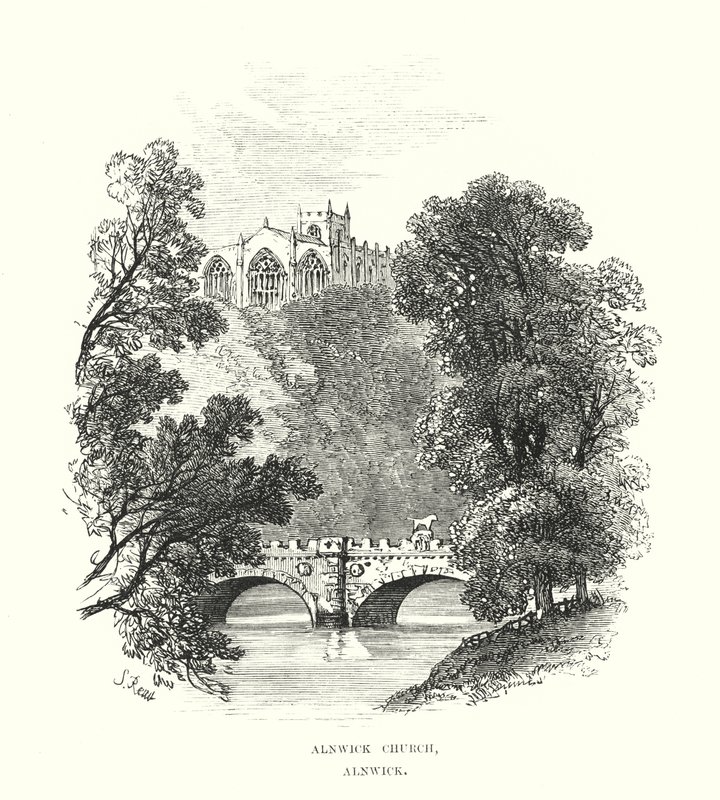 Alnwick Kirche, Alnwick von Samuel Read