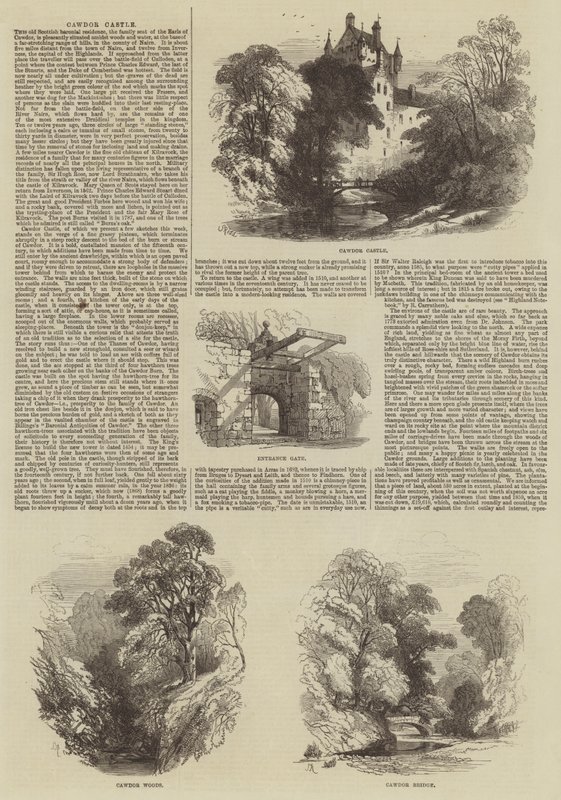 Cawdor Castle von Samuel Read