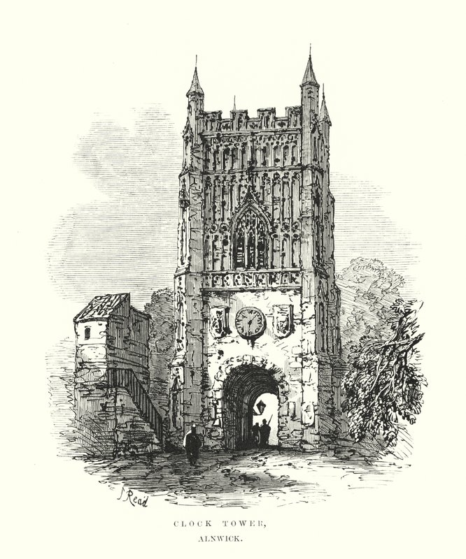 Uhrturm, Alnwick von Samuel Read