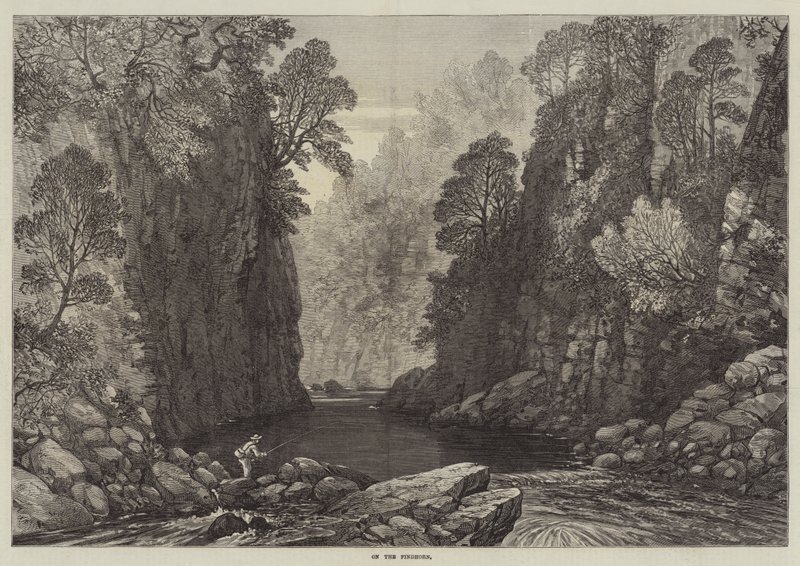 Am Findhorn von Samuel Read
