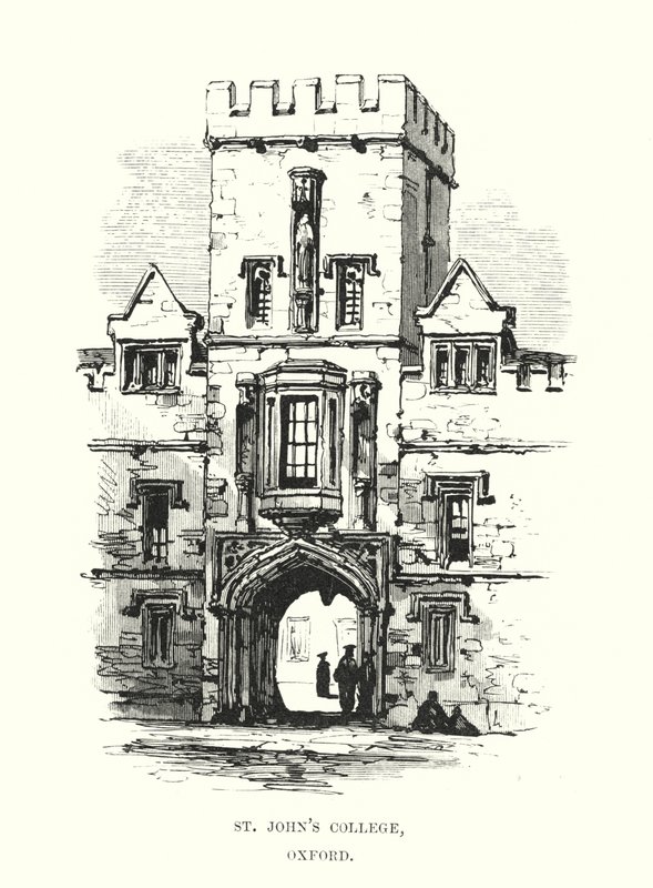 St. Johns College, Oxford von Samuel Read