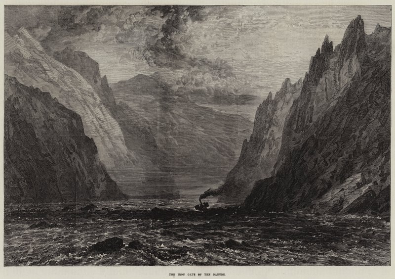 Das Eiserne Tor der Donau von Samuel Read