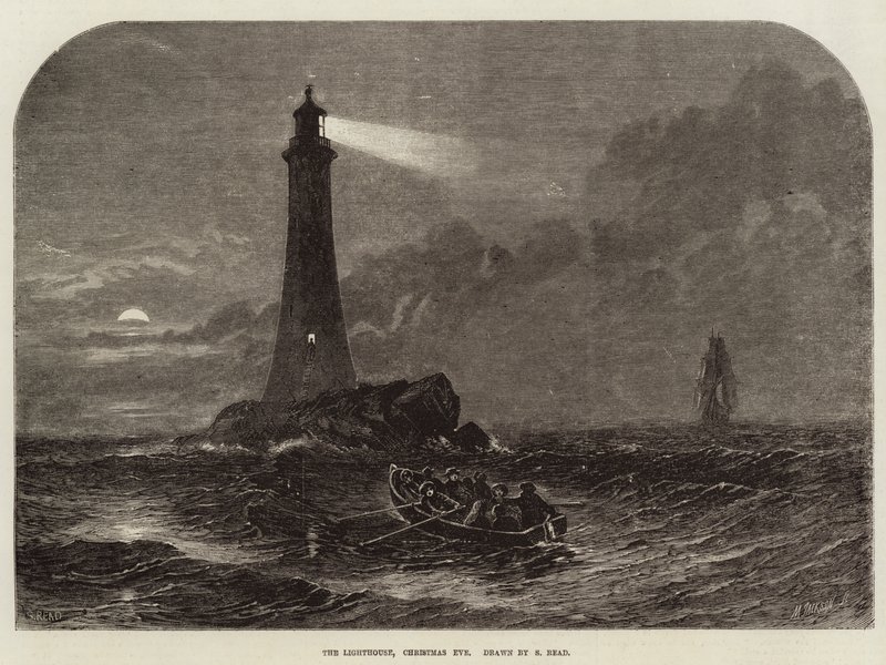 Der Leuchtturm, Heiligabend von Samuel Read