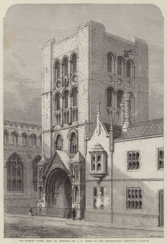 Der Normannenturm, Bury St Edmunds von Samuel Read