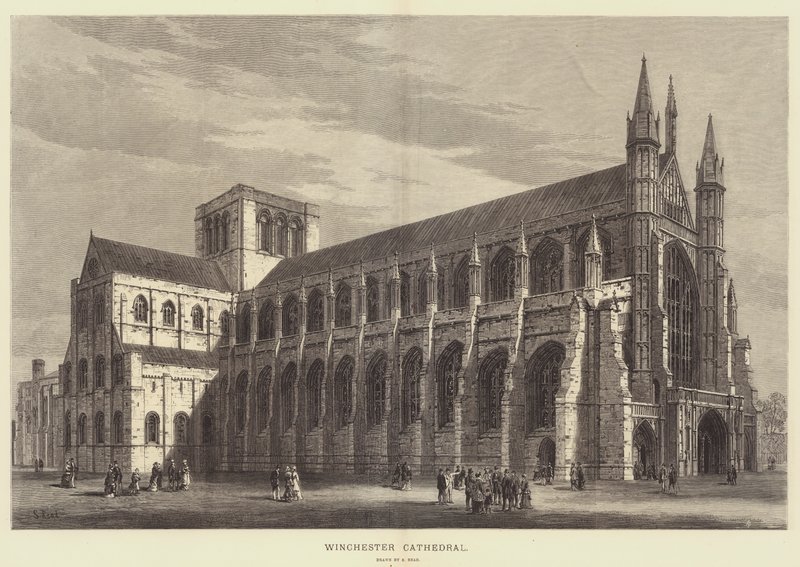 Winchester Kathedrale von Samuel Read