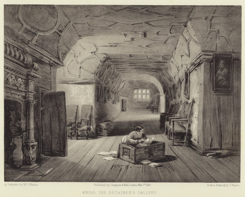 Knole, Die Galerie der Bediensteten von Samuel A. Rayner