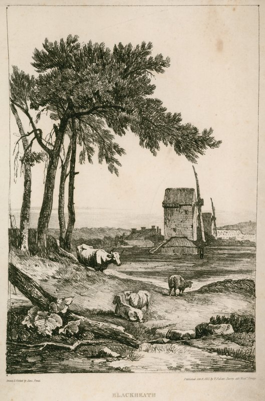 Blackheath, London von Samuel Prout