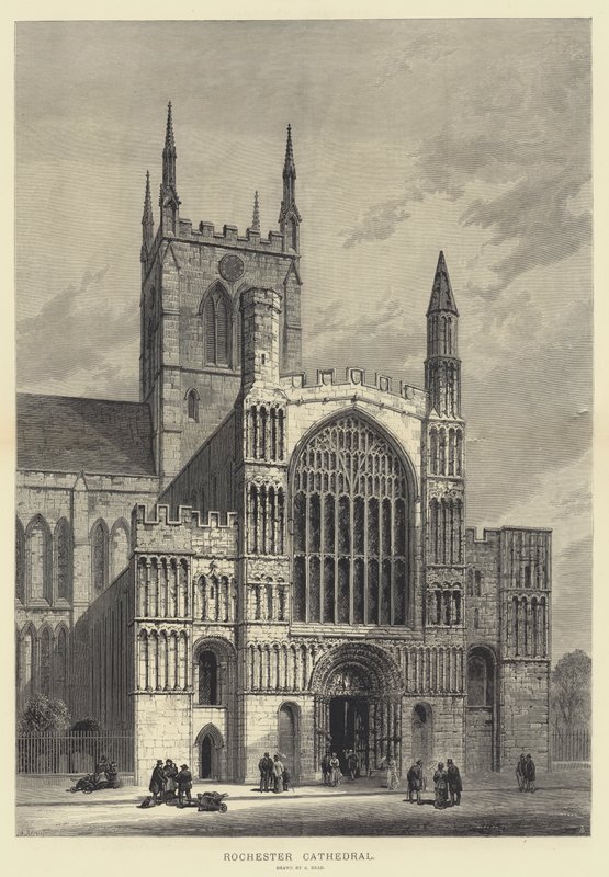Kathedrale von Rochester von Samuel Read