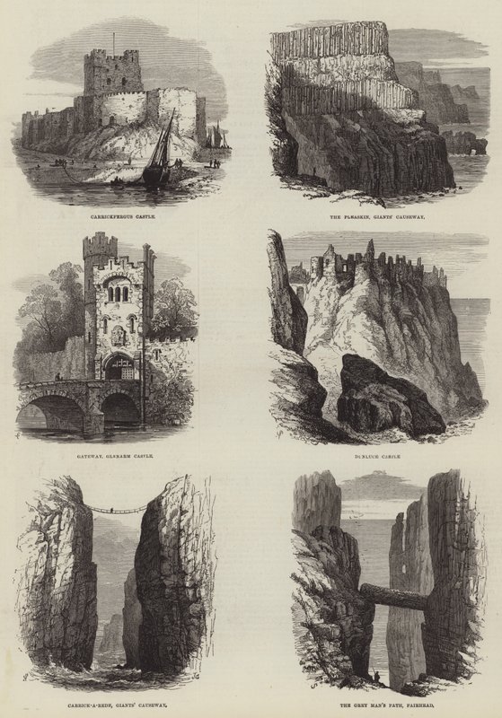 Skizzen von Belfast von Samuel Read