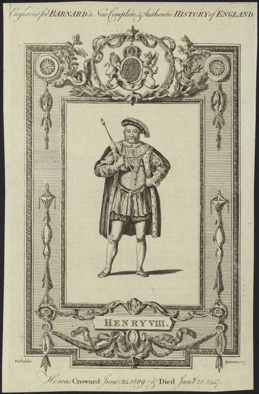 König Heinrich VIII. von England von Samuel Wale