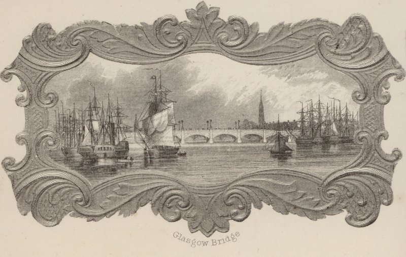 Glasgow Bridge, Schottland von Scottish School
