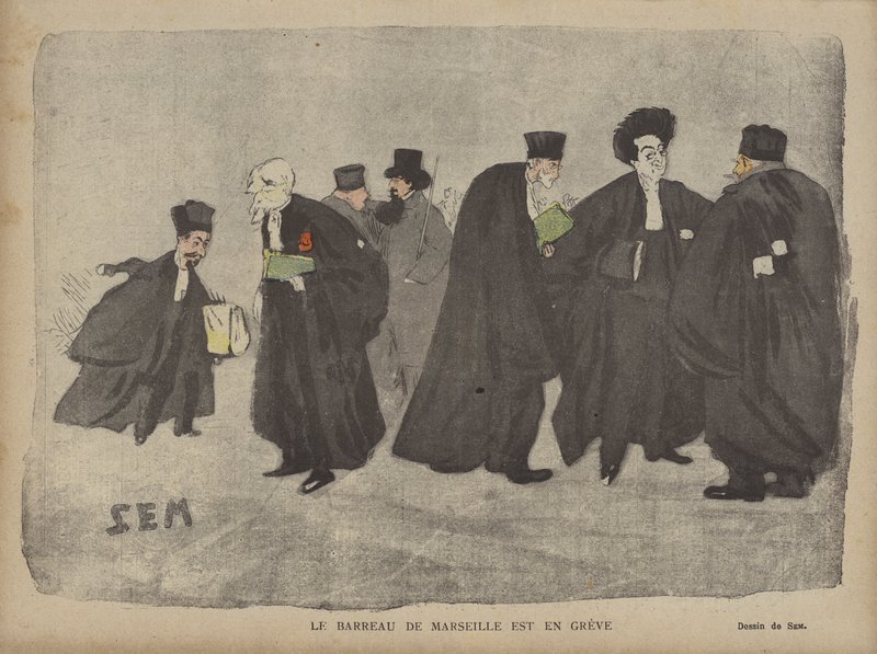 Illustration für Le Rire von Sem