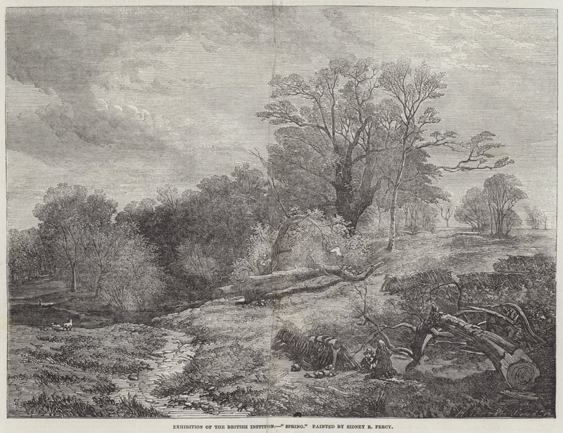 Frühling von Sidney Richard Percy