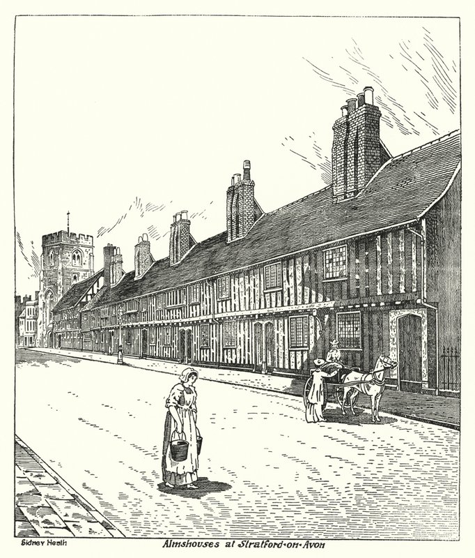 Altenheime in Stratford-upon-Avon von Sidney Heath
