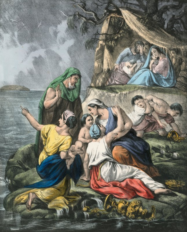 Die Sintflut von Siegfried Detler Bendixen