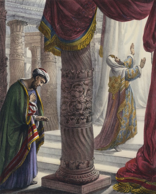 Der Pharisäer und der Zöllner von Siegfried Detler Bendixen