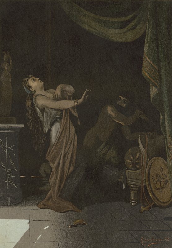 Das Verbrechen des Pausanias von Spanish School