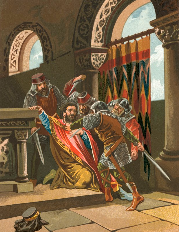 Tod von Hermenegildo von Spanish School