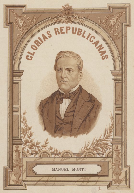 Manuel Montt, chilenischer Staatsmann und Gelehrter von Spanish School