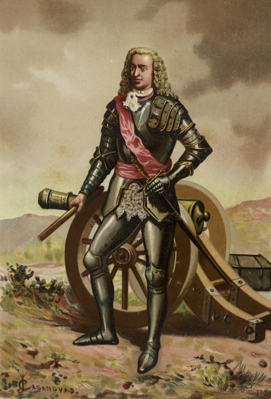 Philipp V., König von Spanien von Spanish School
