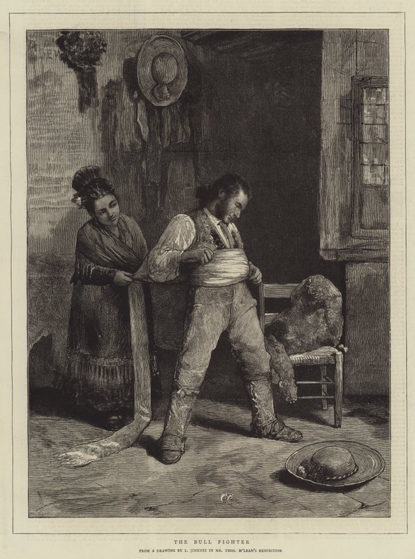 Der Stierkämpfer von Spanish School