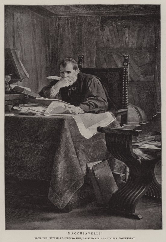 Machiavelli von Stefano Ussi
