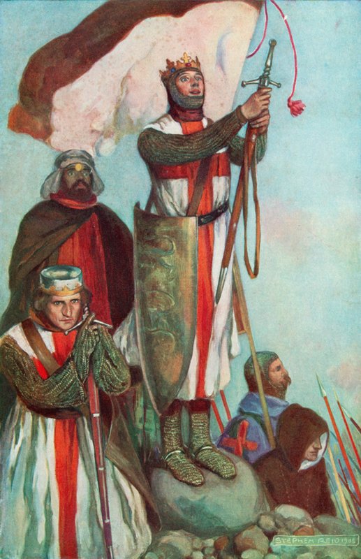 Kreuzritter sichten Jerusalem von Stephen Reid