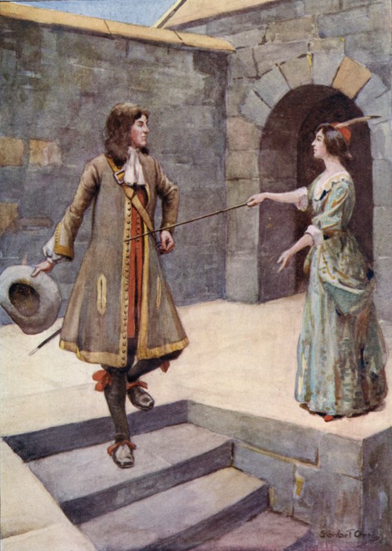 Illustration für Peveril of the Peak von Stewart Orr