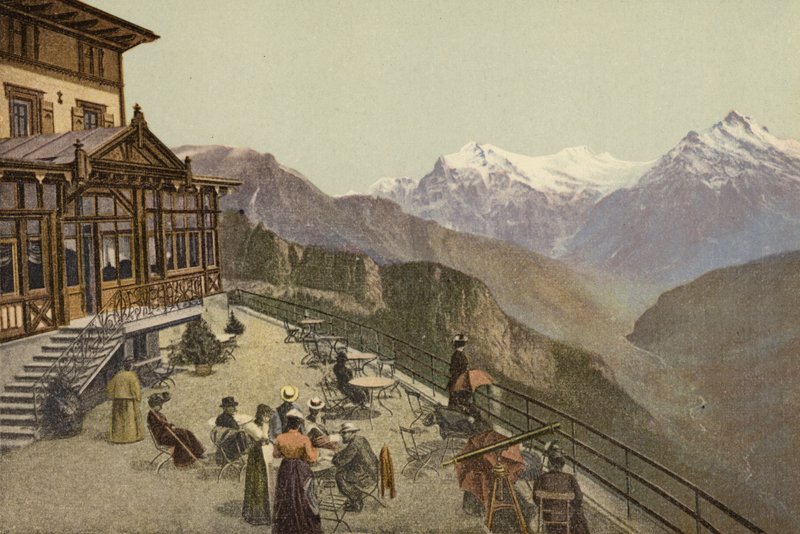 Berner Oberland: Schynige Platte, Terrasse von Swiss Photographer