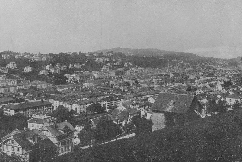 St. Gallen, Gesamtansicht von Swiss Photographer
