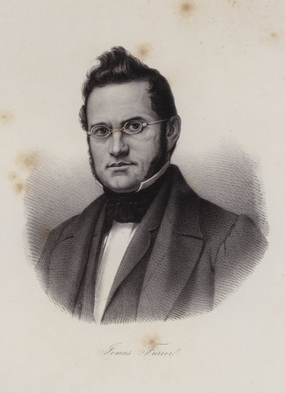 Dr. Jonas Furrer, Schweizer Politiker von Swiss School