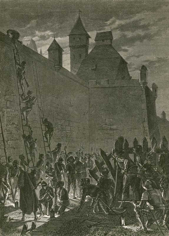 Die Escalade - Genf, 1602 von Swiss School