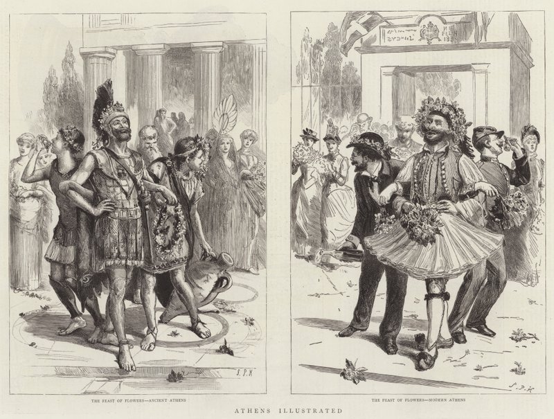 Athen illustriert von Sydney Prior Hall