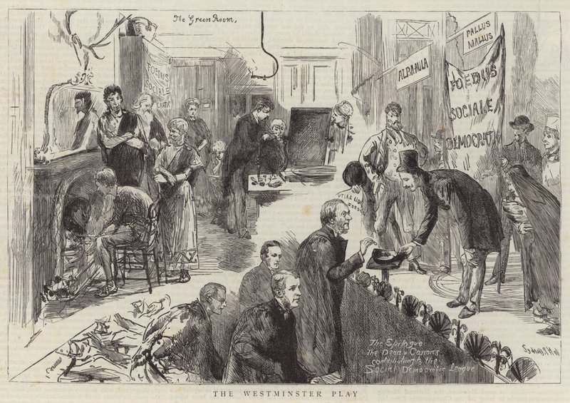Das Westminster-Spiel von Sydney Prior Hall