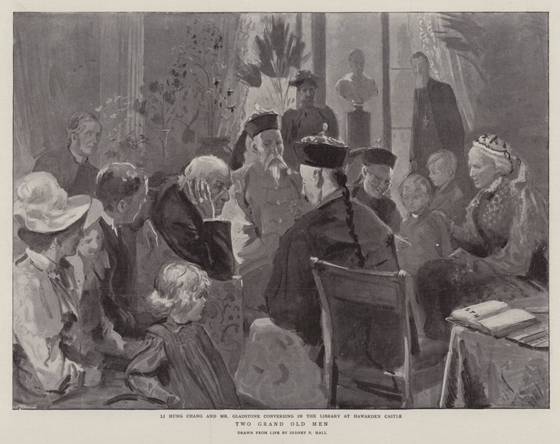 Zwei alte Männer von Sydney Prior Hall
