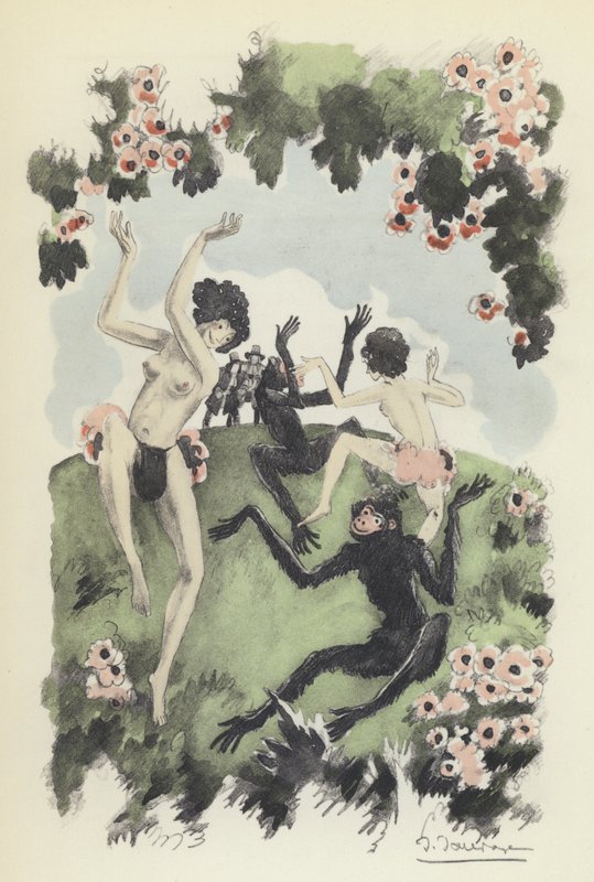 Illustration für Voltaires Candide von Sylvain Sauvage