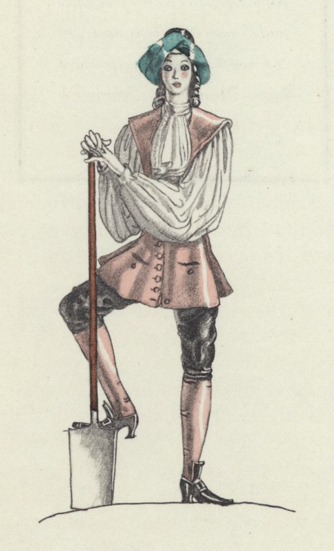 Illustration für Voltaires Candide von Sylvain Sauvage