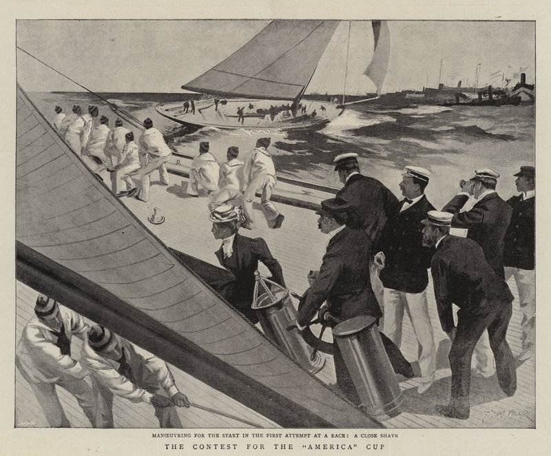 Der Wettbewerb um den America Cup von T. Dart Walker