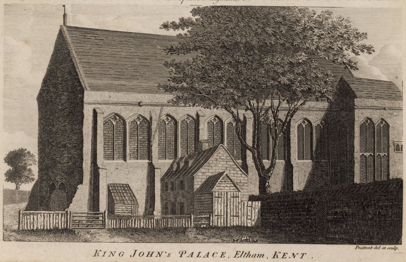 König Johns Palast, Eltham, Kent von T. Prattent