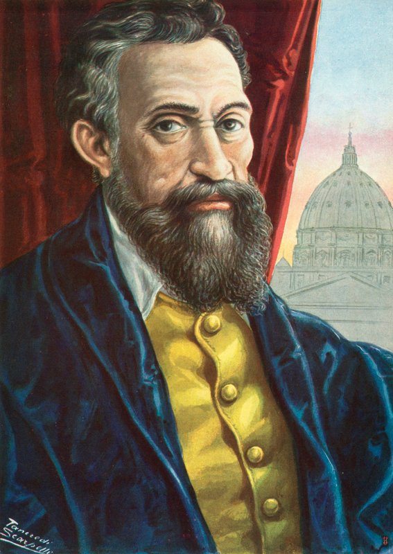 Michelangelo Buonarroti von Tancredi Scarpelli