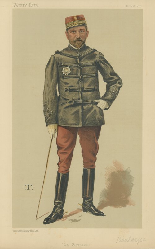 General Georges Boulanger von Theobald Chartran