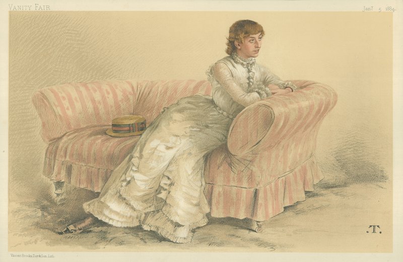 Die Dame Florence Dixie von Theobald Chartran