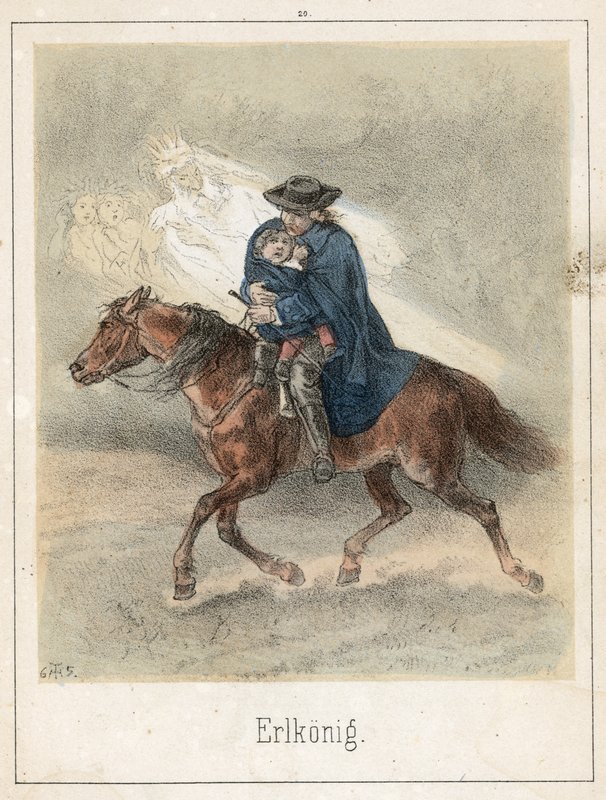Der Erlkönig von Theodor Hosemann