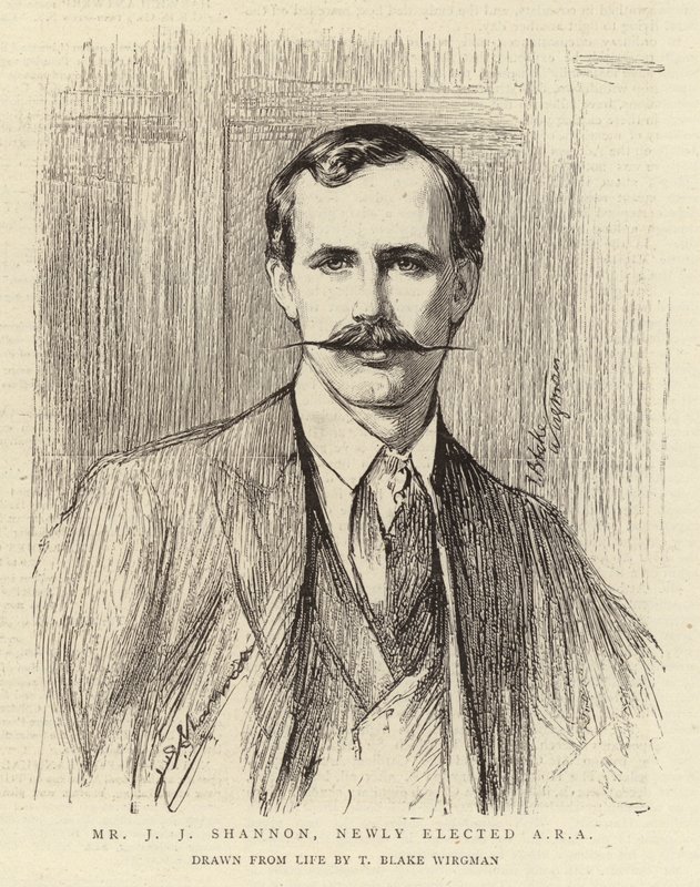 Mr. J. J. Shannon, neu gewählter ARA von Theodore Blake Wirgman